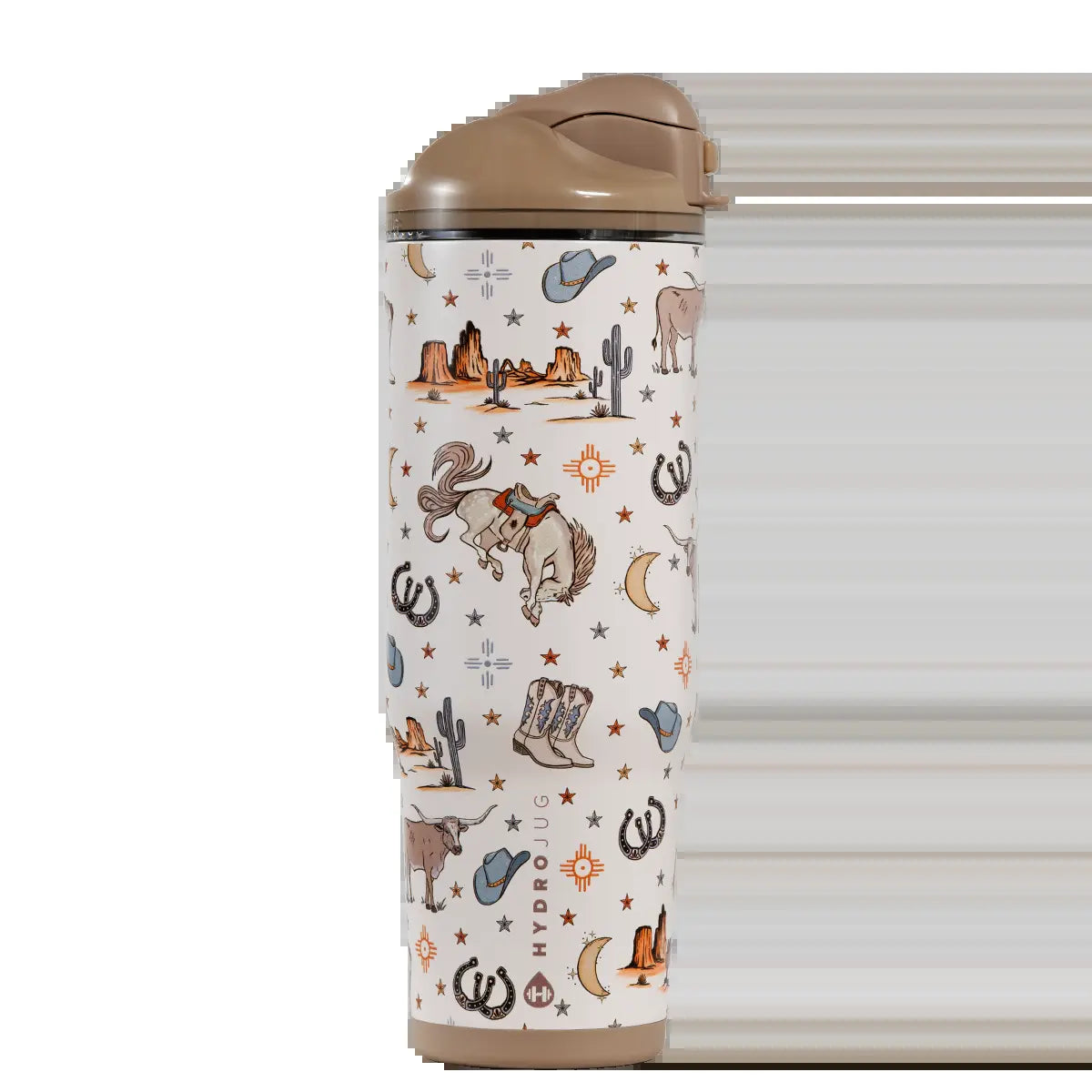 Hydrojug Ease2O Water Bottle with Straw & Chug Lid, Stainless Steel, Vented Cap to Help Reduce Pressure, Water-Level Window, Cup Holder Friendly, Non-Slip Base