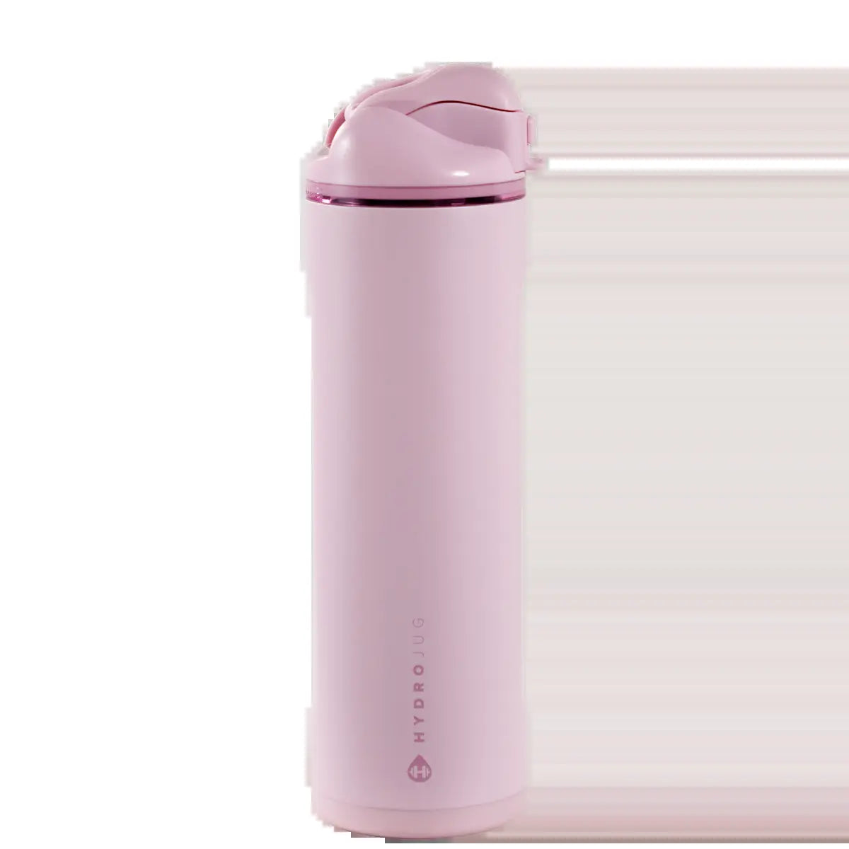 Hydrojug Ease2O Water Bottle with Straw & Chug Lid, Stainless Steel, Vented Cap to Help Reduce Pressure, Water-Level Window, Cup Holder Friendly, Non-Slip Base