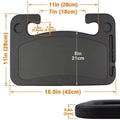 Portable Car Laptop Computer Desk Mount Stand Foldable Steering Wheel Dining Table Bracket Drink Food Coffee Tray Board Amagi