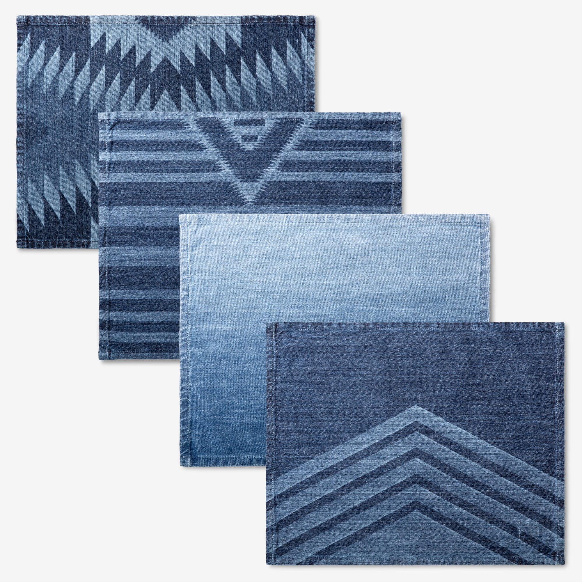 BUNDLE - FOUR DENIM PLACEMATS