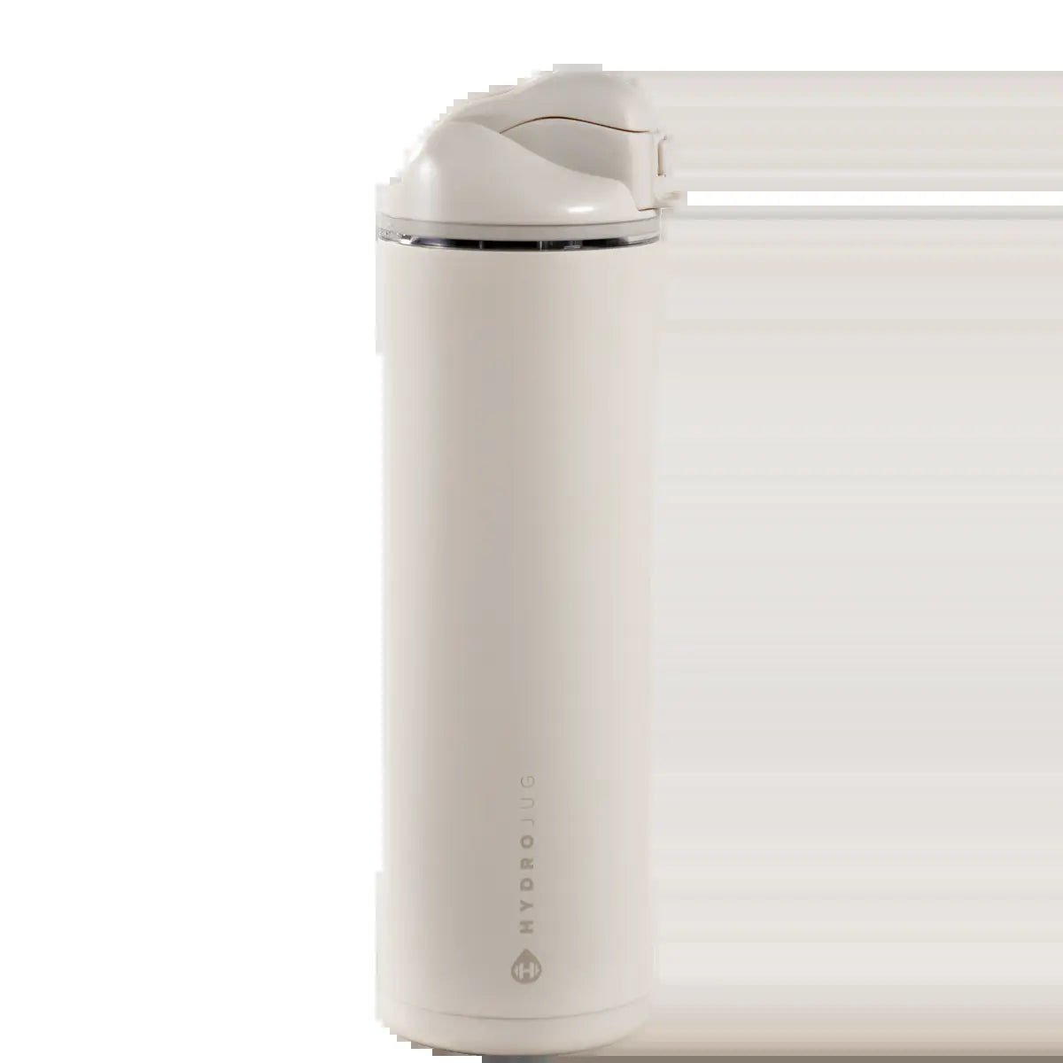Hydrojug Ease2O Water Bottle with Straw & Chug Lid, Stainless Steel, Vented Cap to Help Reduce Pressure, Water-Level Window, Cup Holder Friendly, Non-Slip Base
